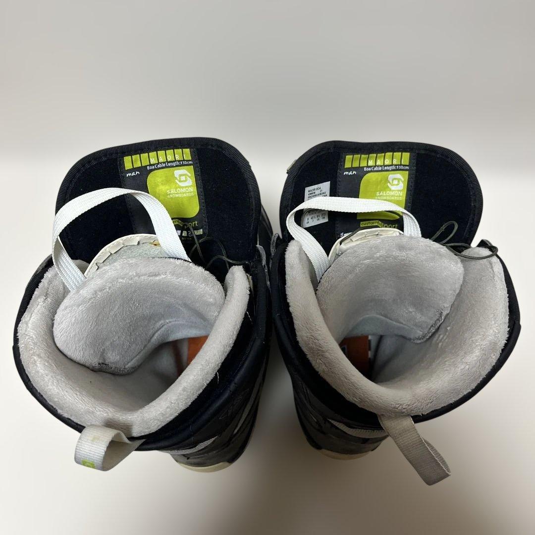 サロモン　salomon ブラック スノーボードブーツ BOAシステム 27cm