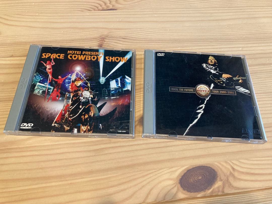 布袋寅泰DVD2枚「ROCK THE ・・」「SPACE COWBOY ・・」