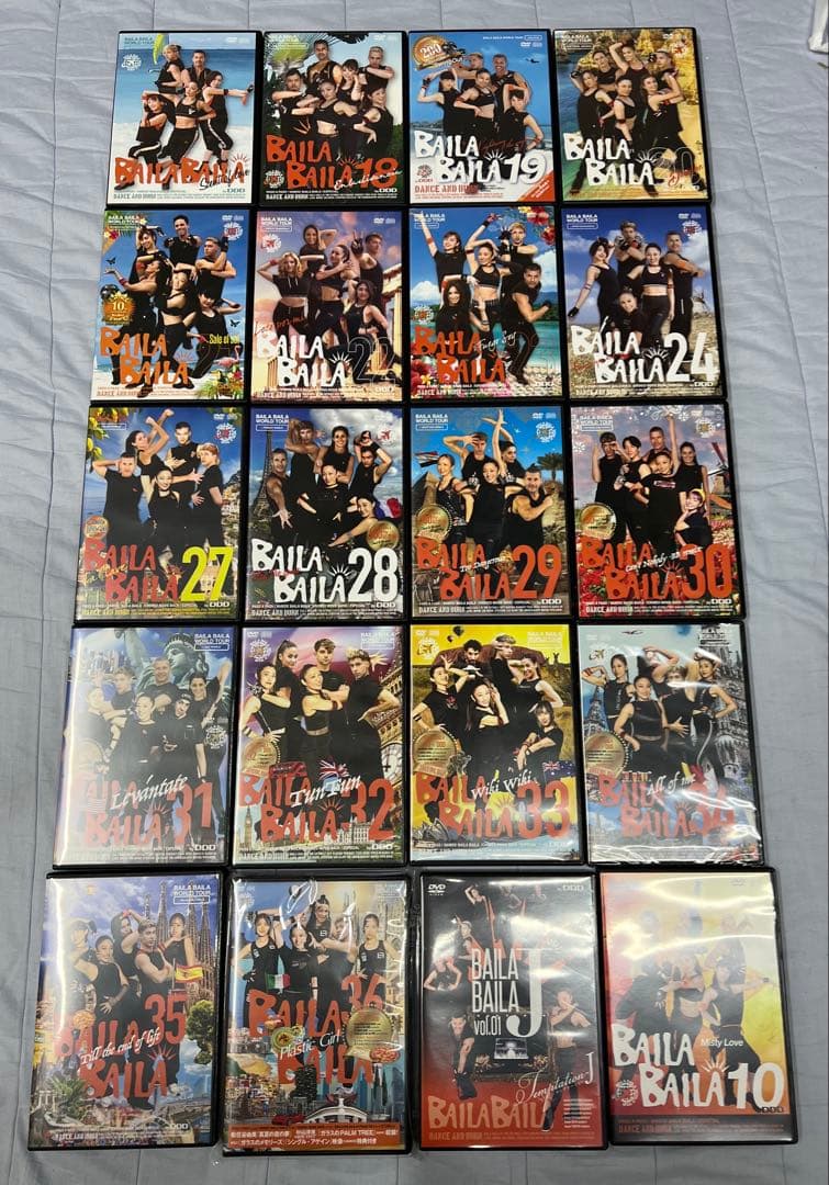 Baila Baila DVDシリーズ Ｊ.10.17〜24.27〜36