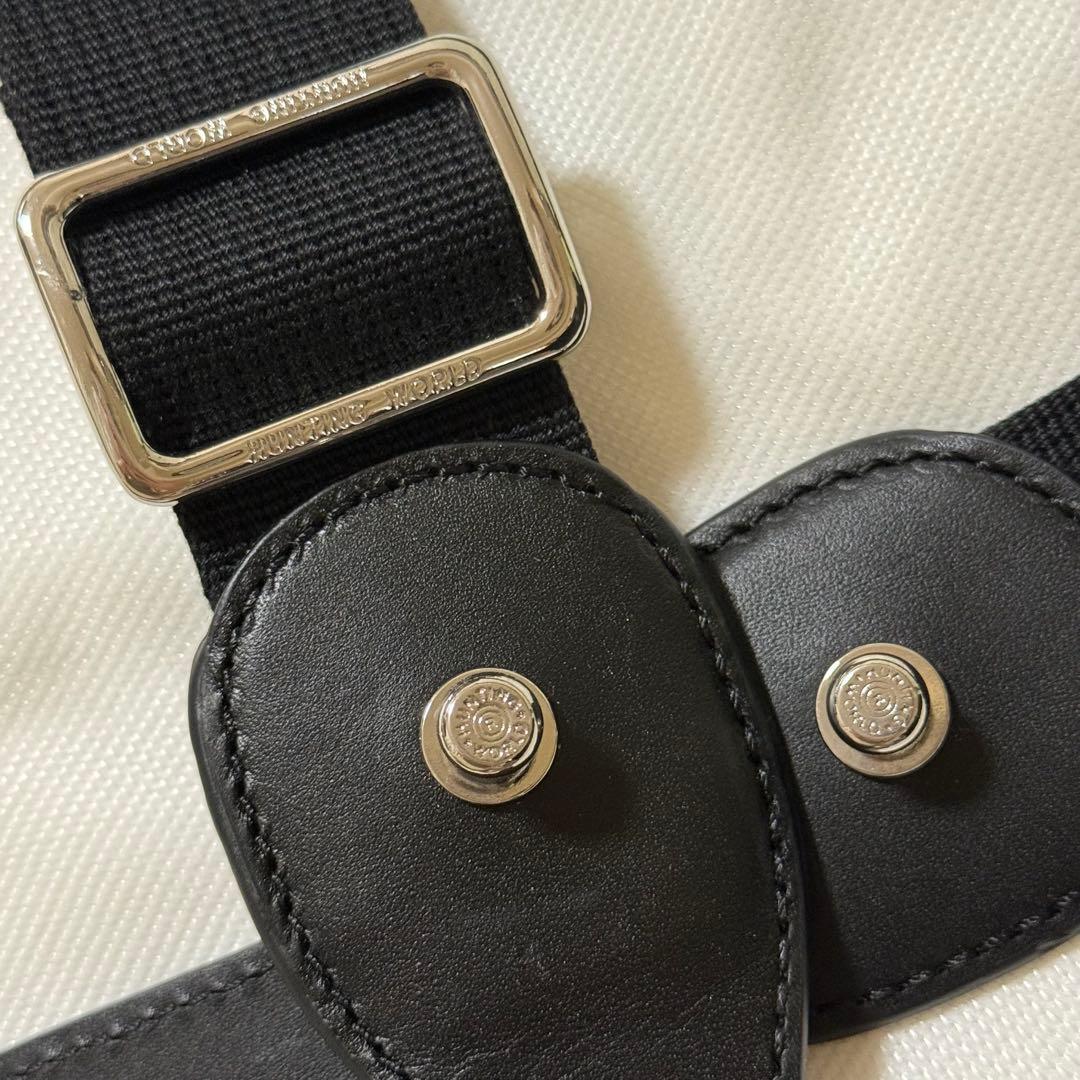 新品 ハンティングワールド メルセデスベンツ コラボ ボストンバッグ 黒