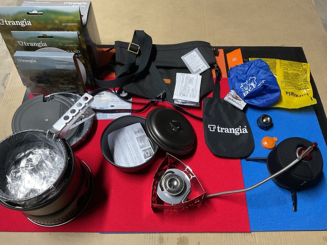トランギア・ストームクッカーSブラックバージョン新品未使用オプション付属品多数