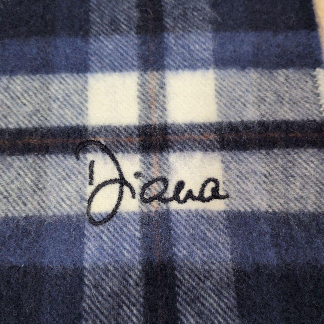 おさらさま専用新品ダイアナ王妃記念 スコットランド製 カシミヤ100% マフラー