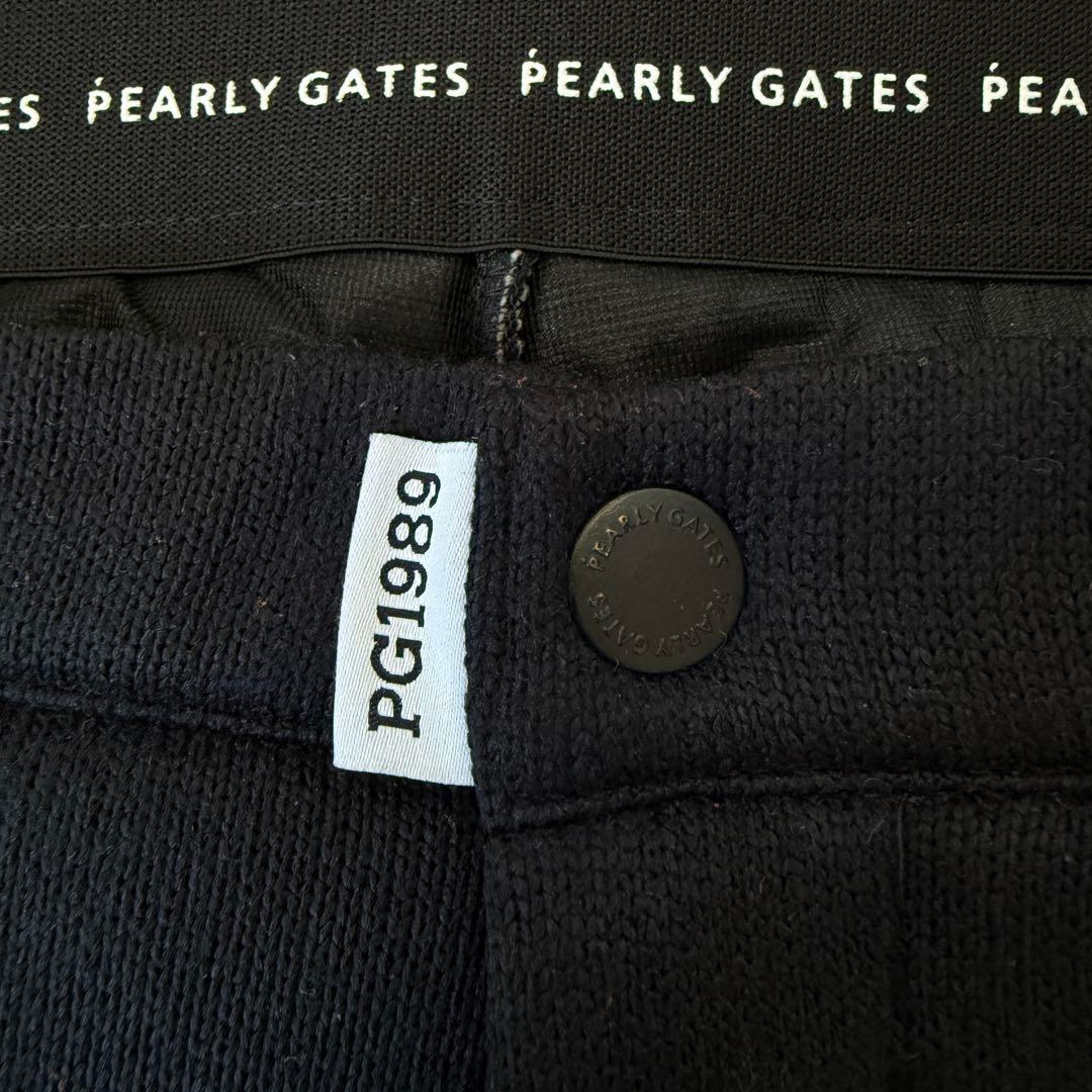 現行モデル　中綿　蓄熱　裏地付き　パーリーゲイツ　パンツ　L〜XL相当　紺　6