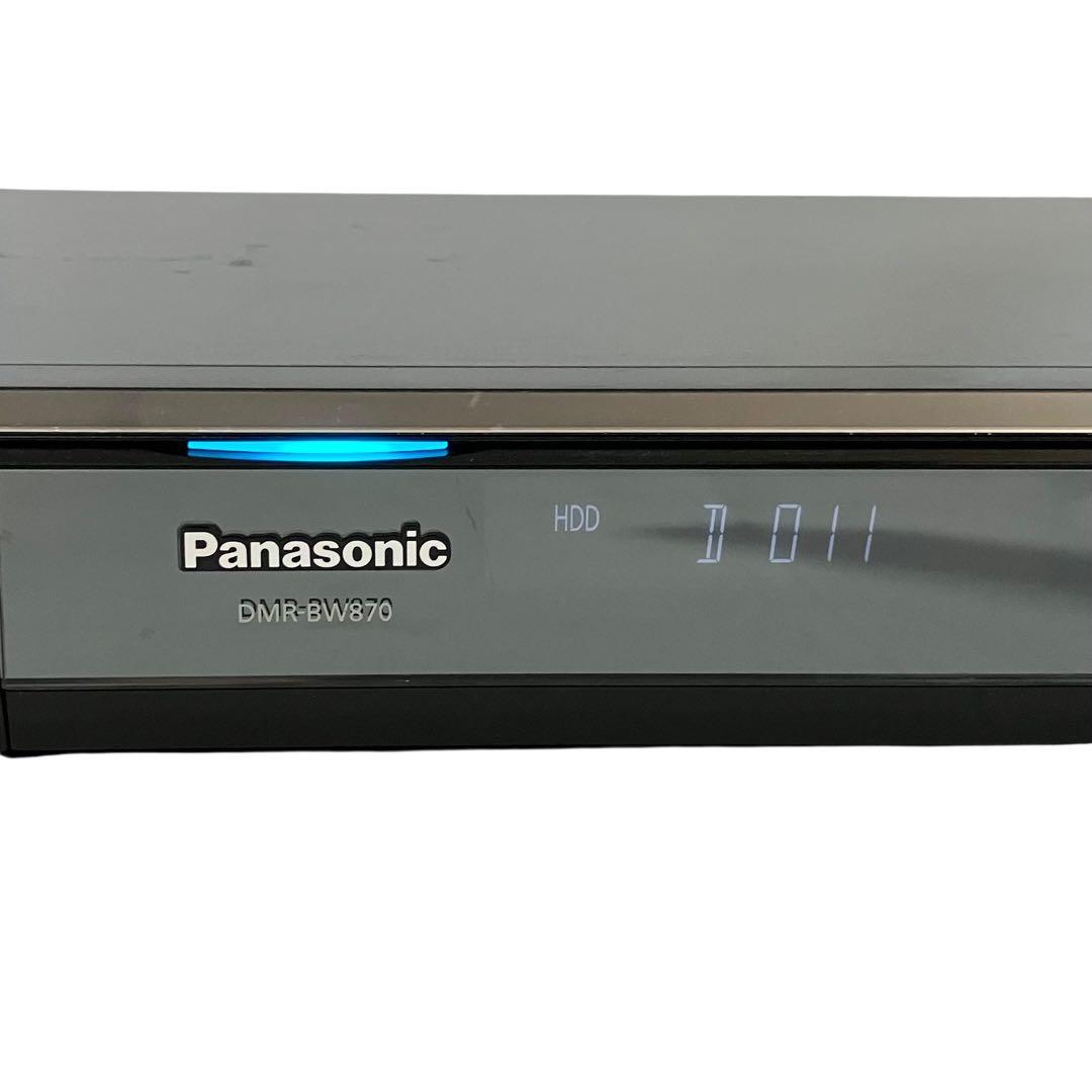 【良品】パナソニック DIGA ブルーレイレコーダー 1TB DMR-BW870