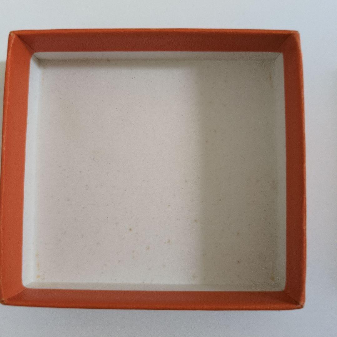 エルメス　HERMES ハープ型　カデナ　チャーム シルバー 箱付き