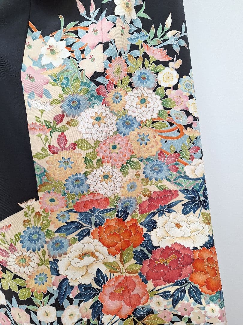 着物リメイクワンピース3635