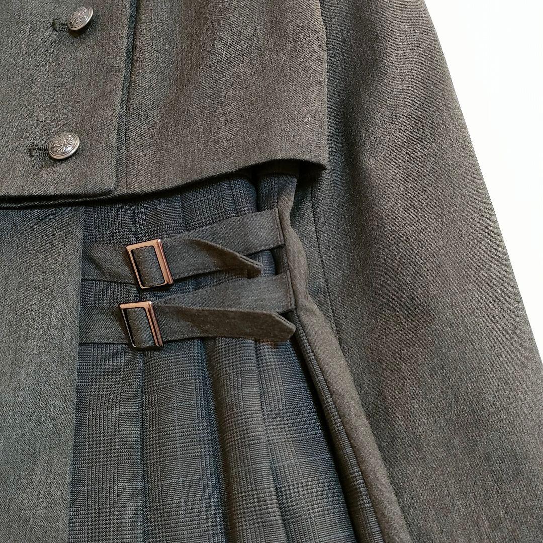 【美品】arisana フォーマルスーツ4点セット　卒服　150 グレー