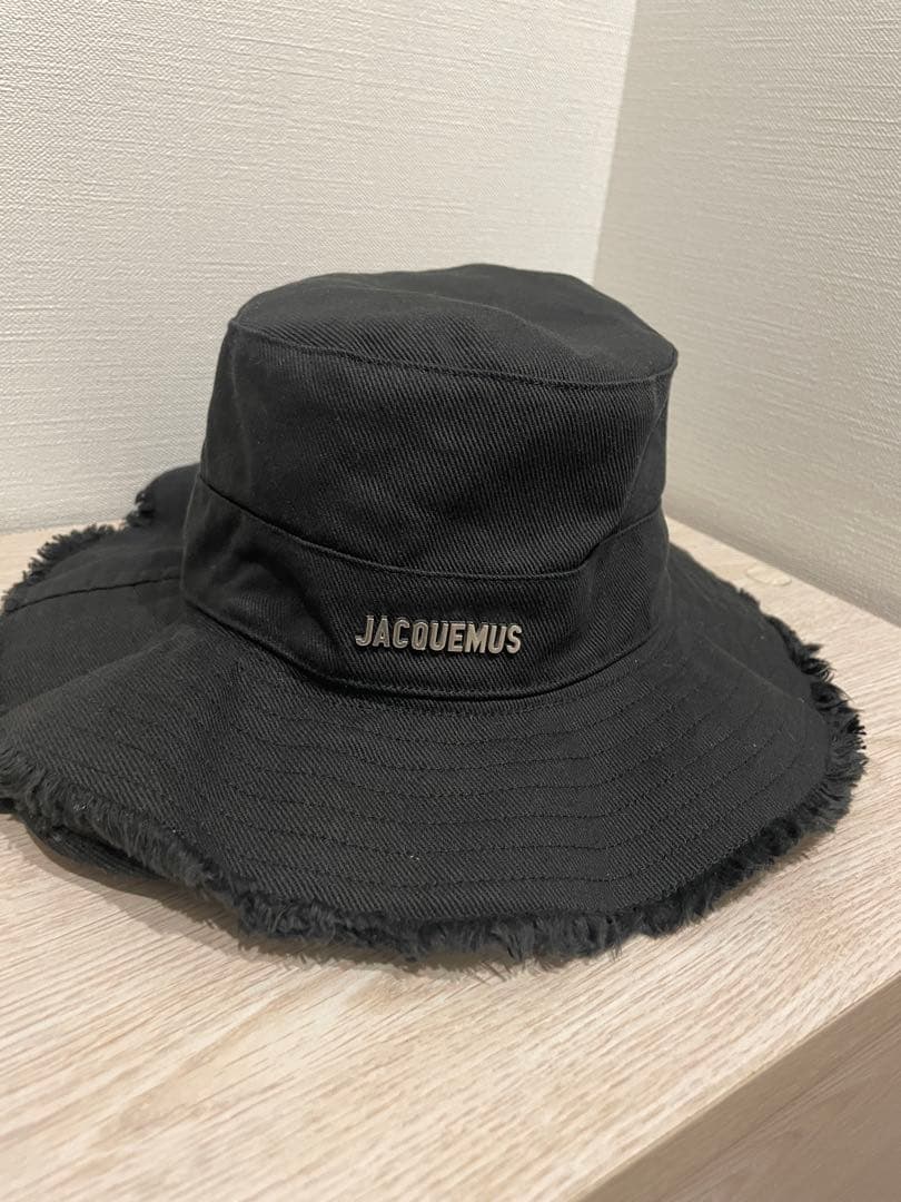 JACQUEMUS ブラック バケットハット　西洸人