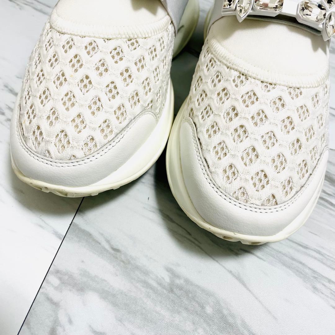 美品⭐️ロジェヴィヴィエ ヴィヴラン ストラスバックル ファブリック 25cm