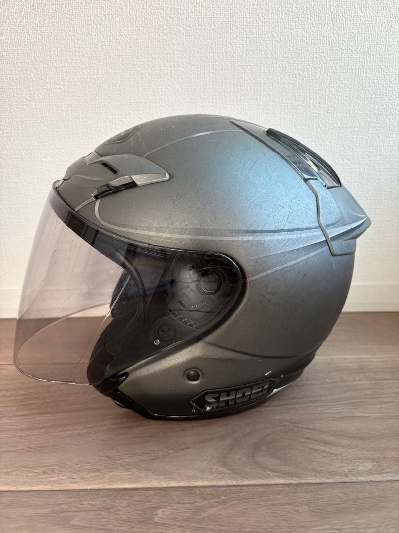 SHOEI J-FORCEIII グレー ジェットヘルメット