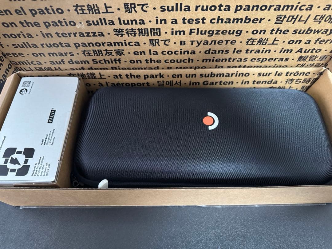 Steam Deck OLED 512GB ケース付き箱あり