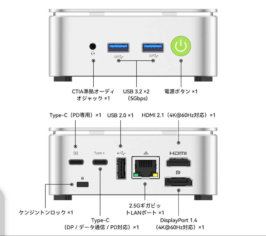 K*z様 GMKtec G10 AMD Ryzen 5 3500U 16GB 1