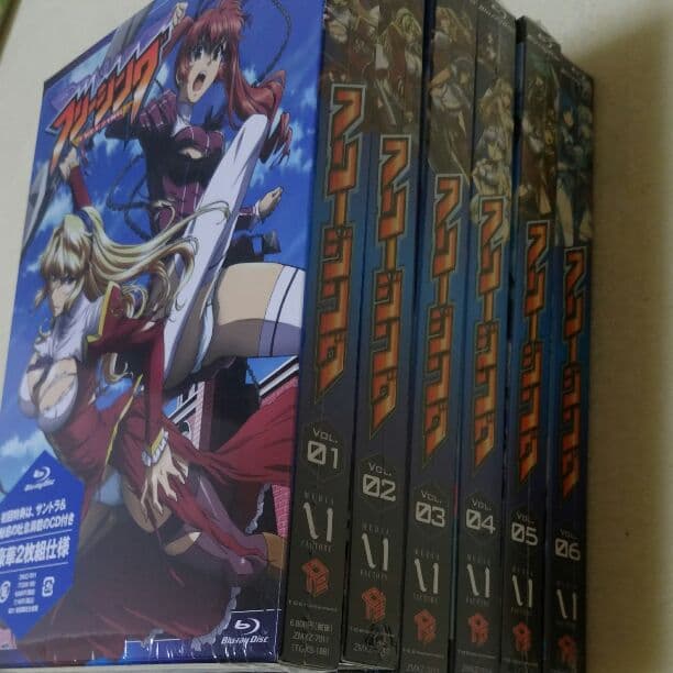 新品。最終価格。フリージングBlu-ray1～6全巻