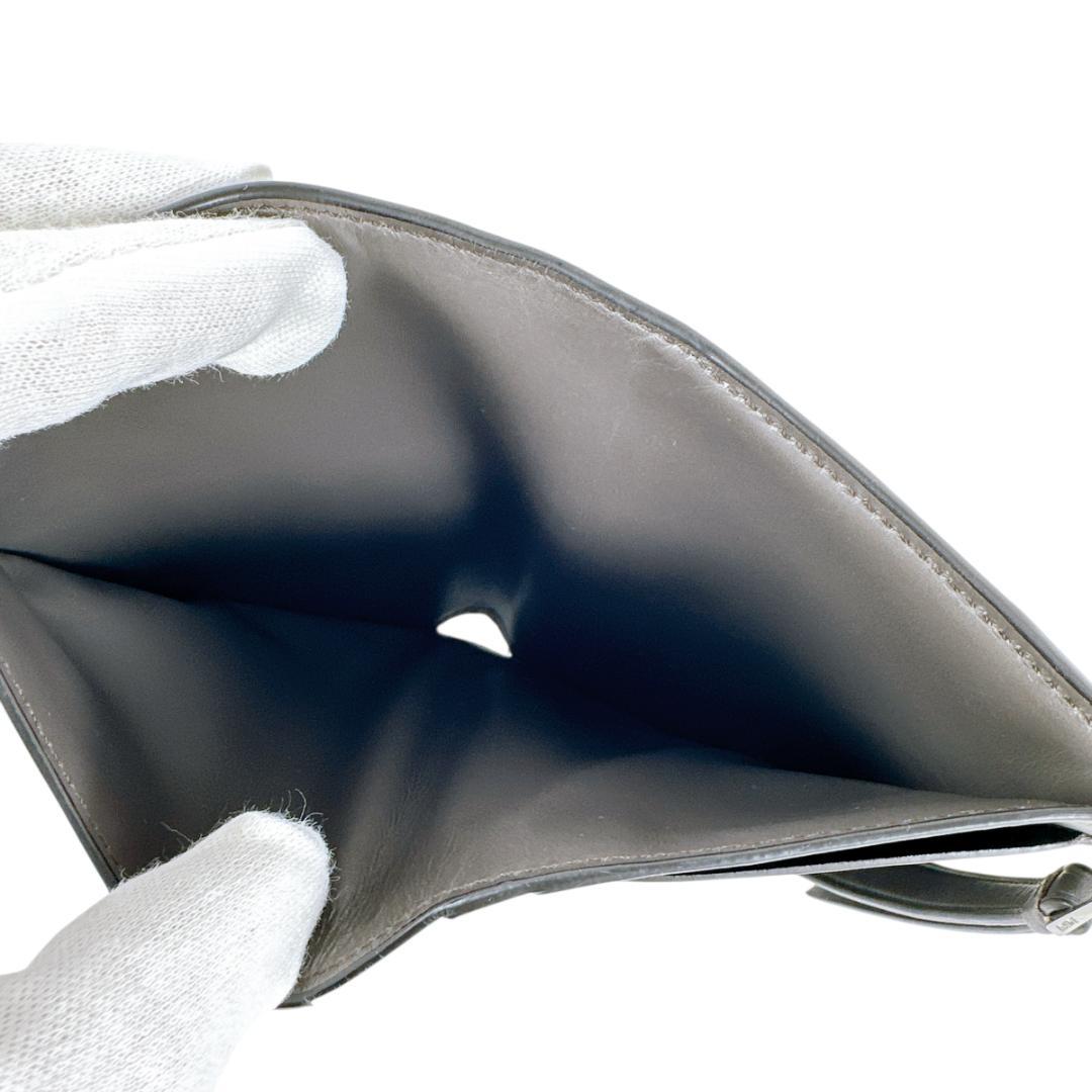 ロエベ PUZZLE パズル スリム コンパクト ウォレット 二つ折り財布