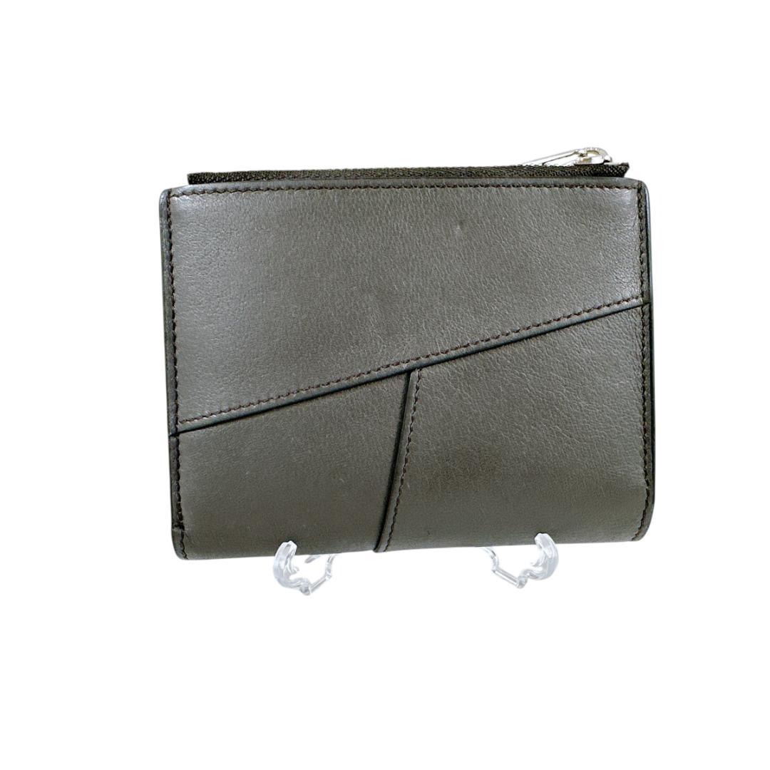 ロエベ PUZZLE パズル スリム コンパクト ウォレット 二つ折り財布