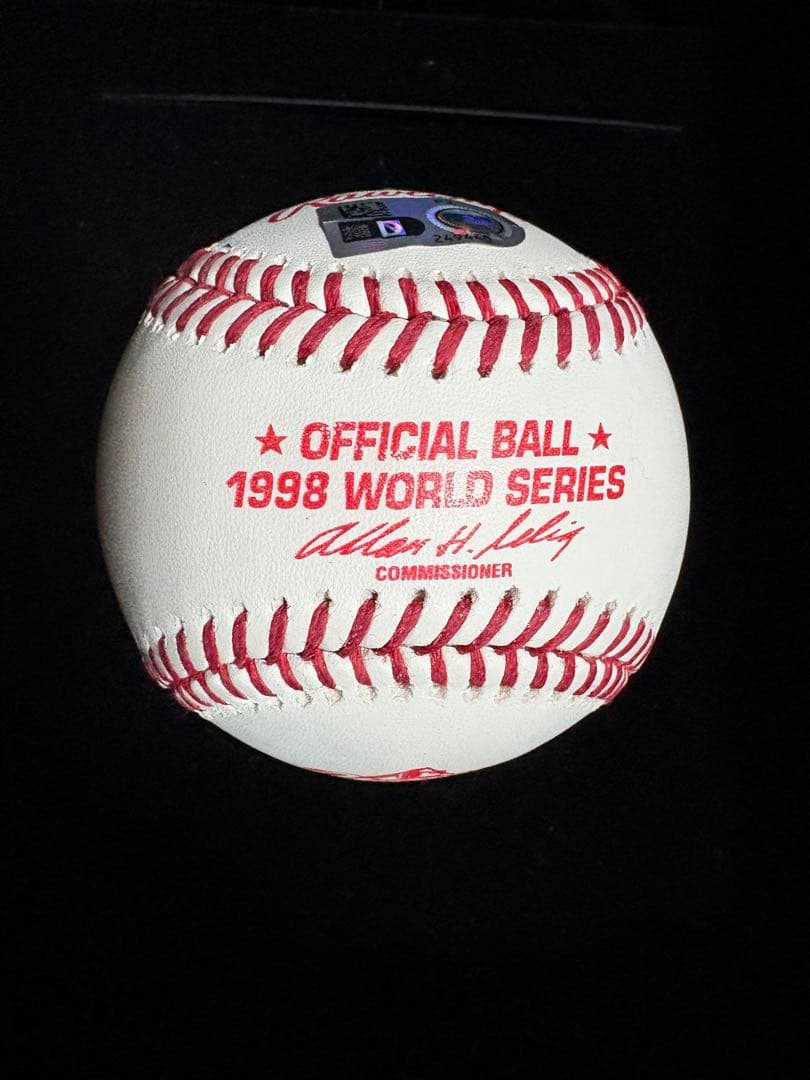 直筆★ David Wells（デビット・ウェルズ）サインボール