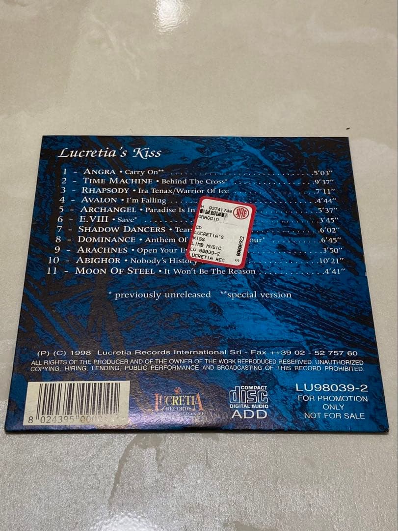 激レア　ANGRA The Holy Box