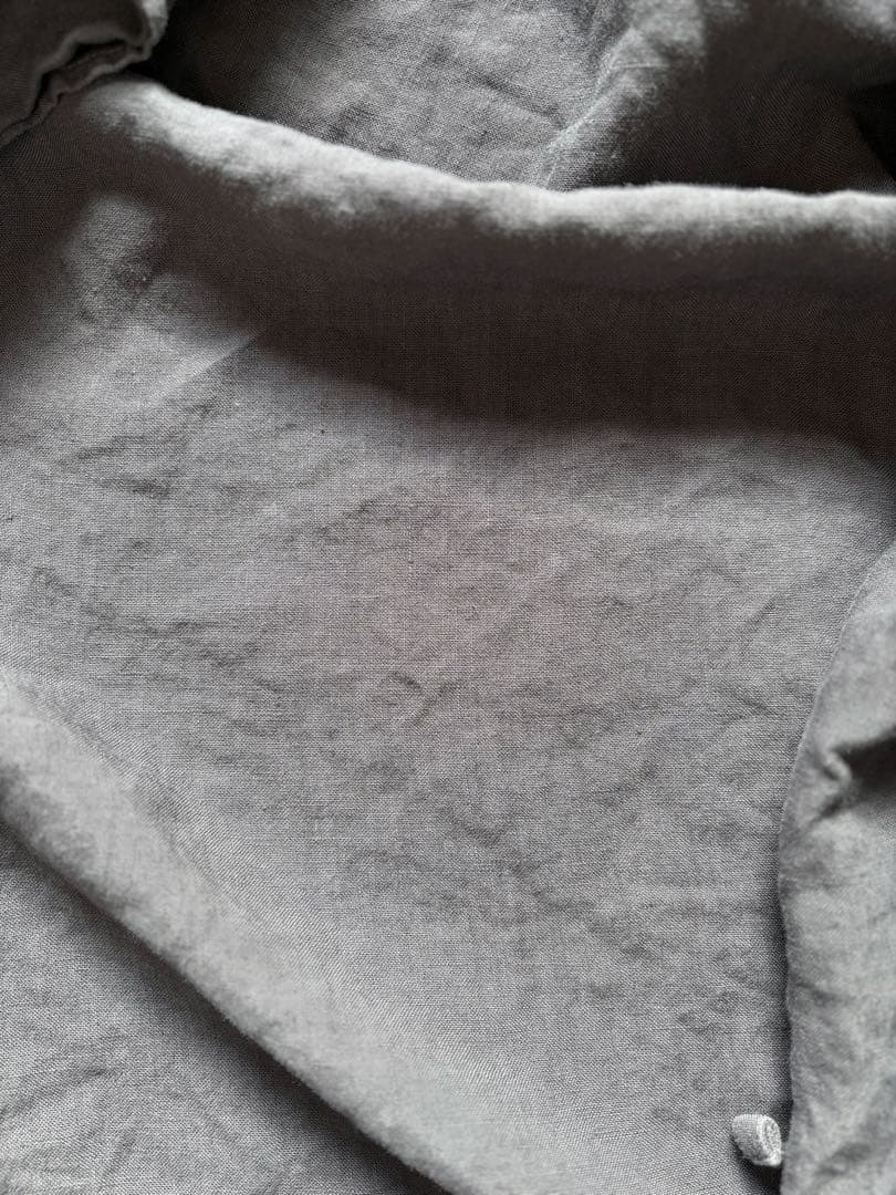 ネストローブ　nestrobe リネンフーディーロングガウンコート