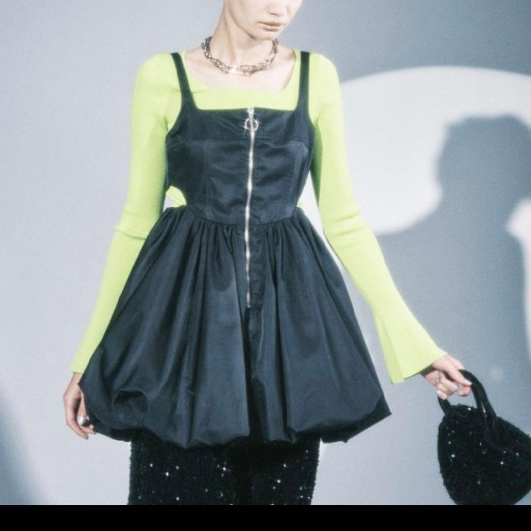 美品☆メゾンスペシャル　MAISON SPECIALバルーンタフタチュニック