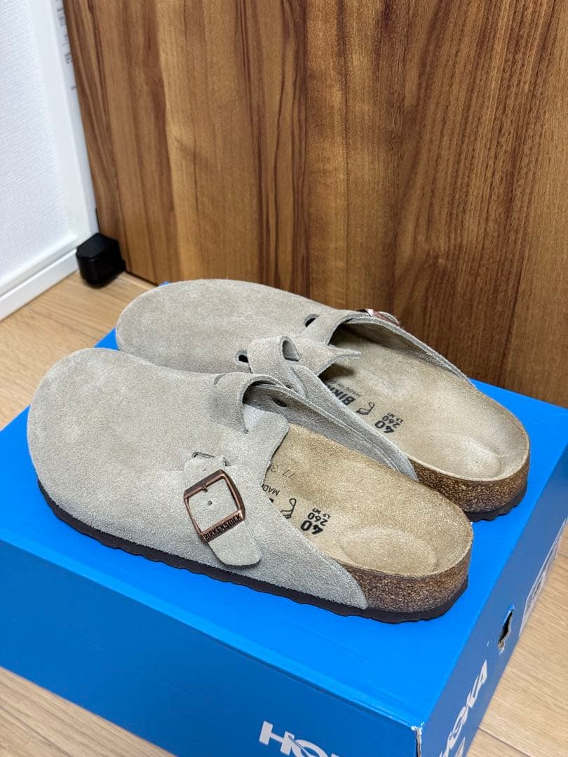 【美品】BIRKENSTOCKビルケンシュトック ボストン 40トープ