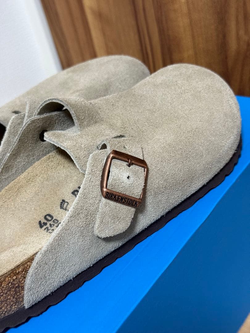 【美品】BIRKENSTOCKビルケンシュトック ボストン 40トープ