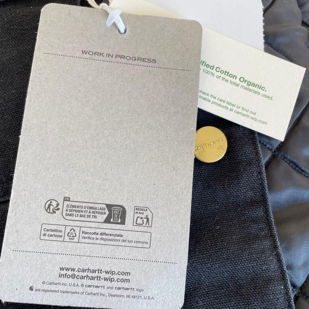 し*ん様 カーハート WIPOGチョアコート黒CARHARTT WIPサイズS