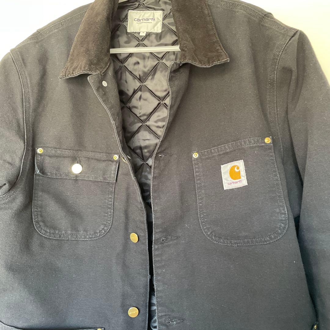 し*ん様 カーハート WIPOGチョアコート黒CARHARTT WIPサイズS