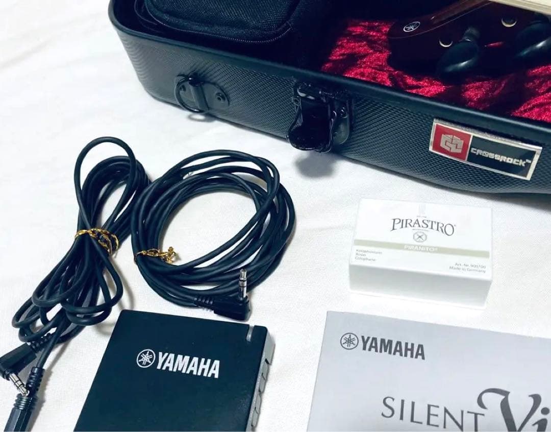 総額16万 新品同等 YAMAHA サイレントバイオリン YSV104 セット