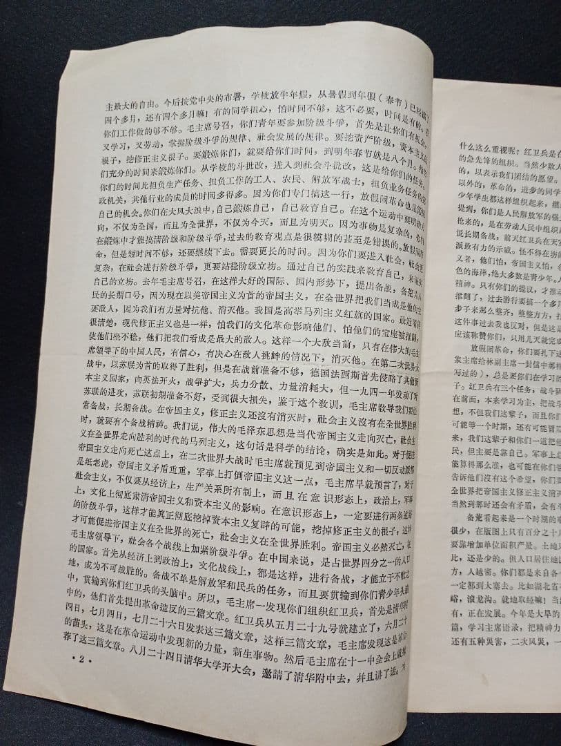 紅衛兵文件（紅衛兵文書） 紅衛兵第0003号