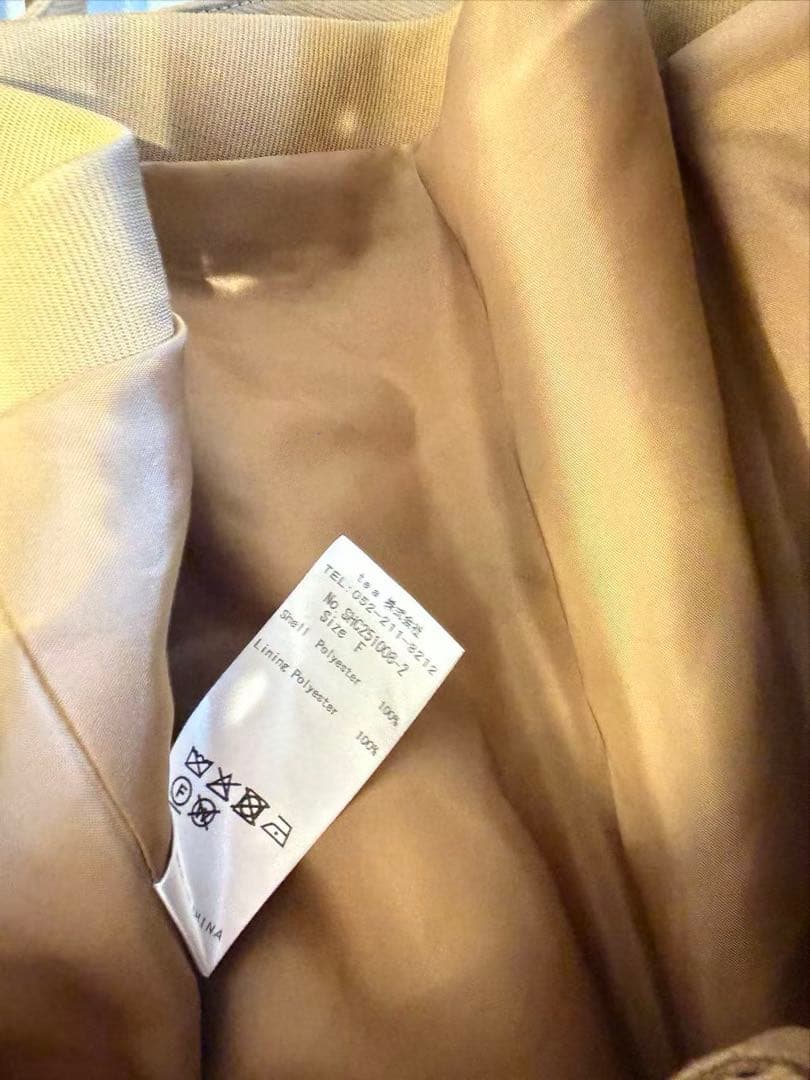 sheller shéllerシェリエ2way short trenchcoat