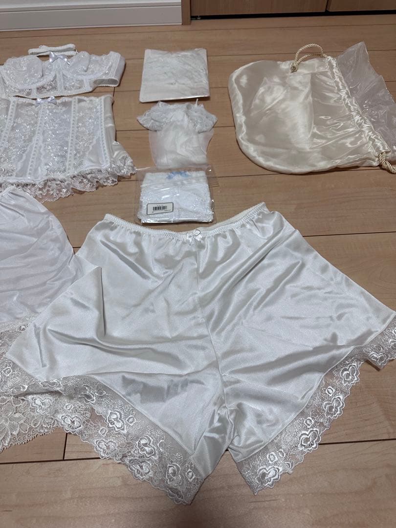 ホワイト ブライダルインナーセット