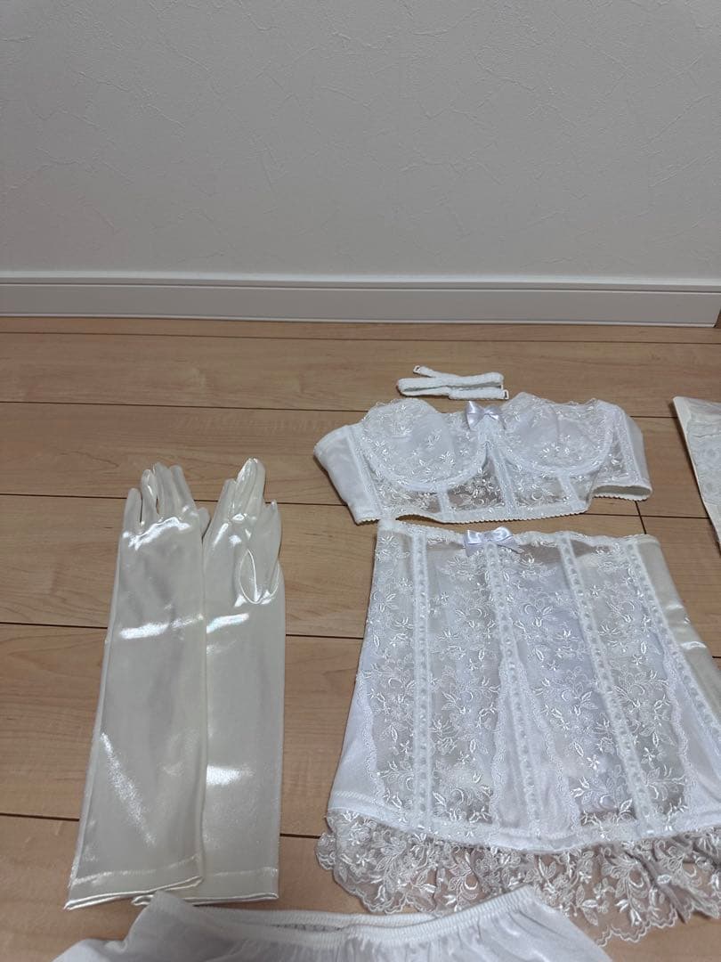 ホワイト ブライダルインナーセット