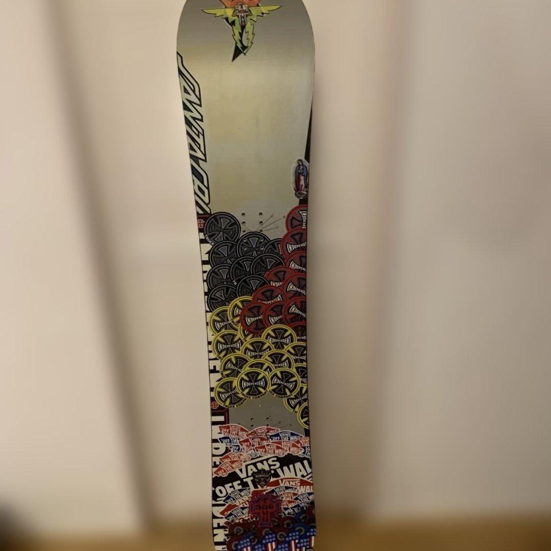 スノーボード SantaCruzJohnCardiel limitedVans 156