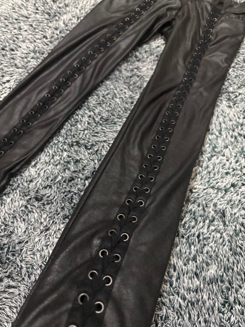 ifsixwasnine lace up レギンス