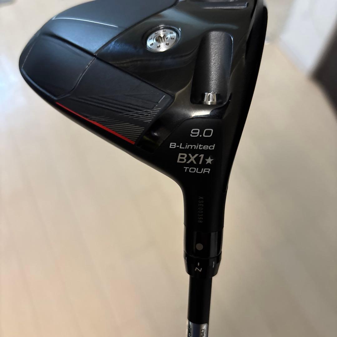 B-Limited BX1★TOUR 9.0ドライバーハドラス済みラウンド未使用