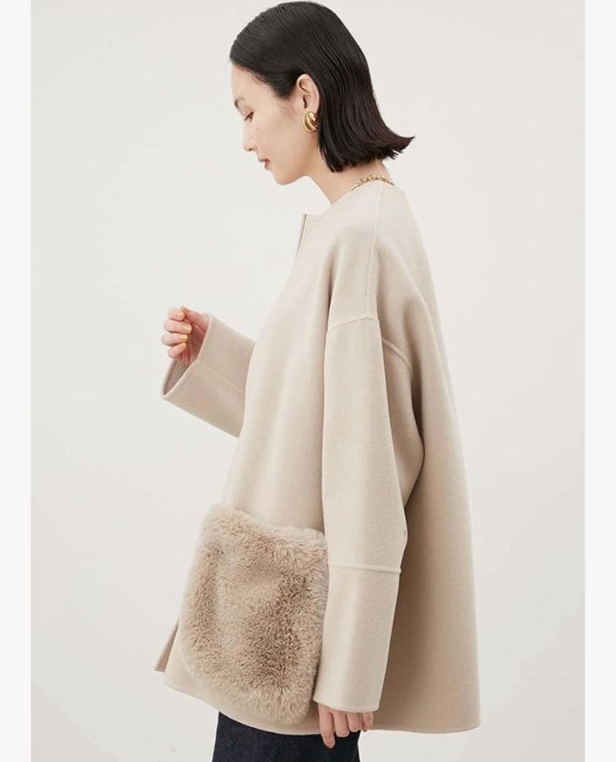 2WAYファーポケットリバーコート