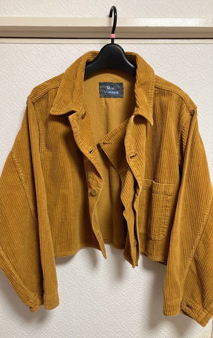 最終価格　ロンハーマンヴィンテージ　ガンナージャケット　コーデュロイ　ブラウン