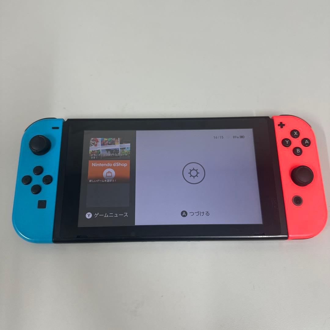 Nintendo Switch 本体 青/赤 　※一部不具合あり