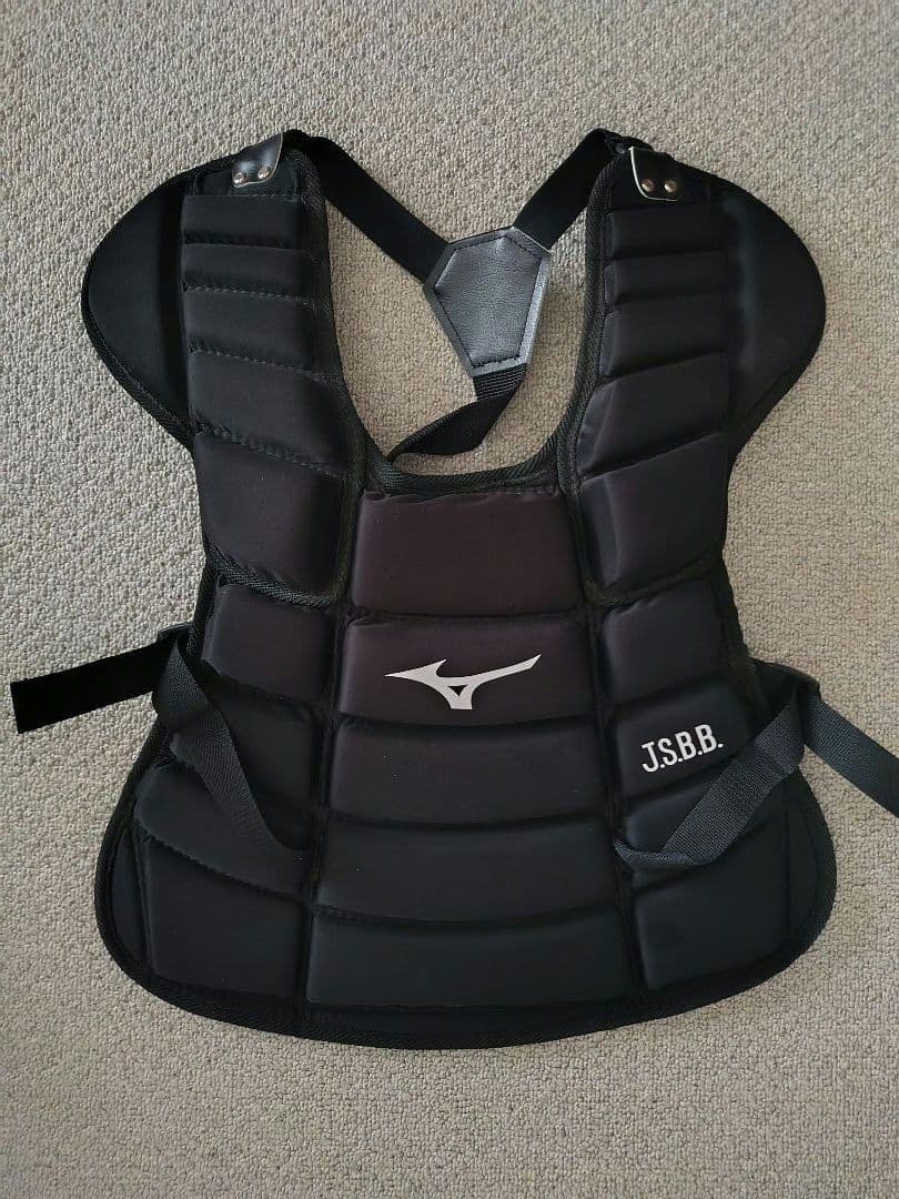 Mizuno JSBB キャッチャープロテクター ブラック　S　少年野球
