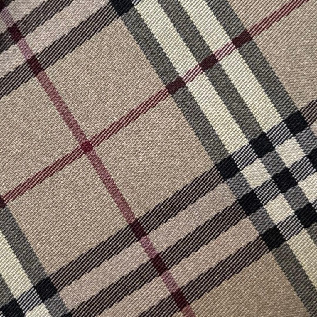 【未使用級】Burberry ネクタイ　高級シルク　ノバチェック　ホース
