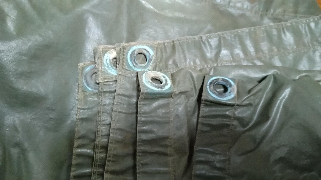 アメリカ軍　ベトナム戦争　実物　ポンチョ　1965年製