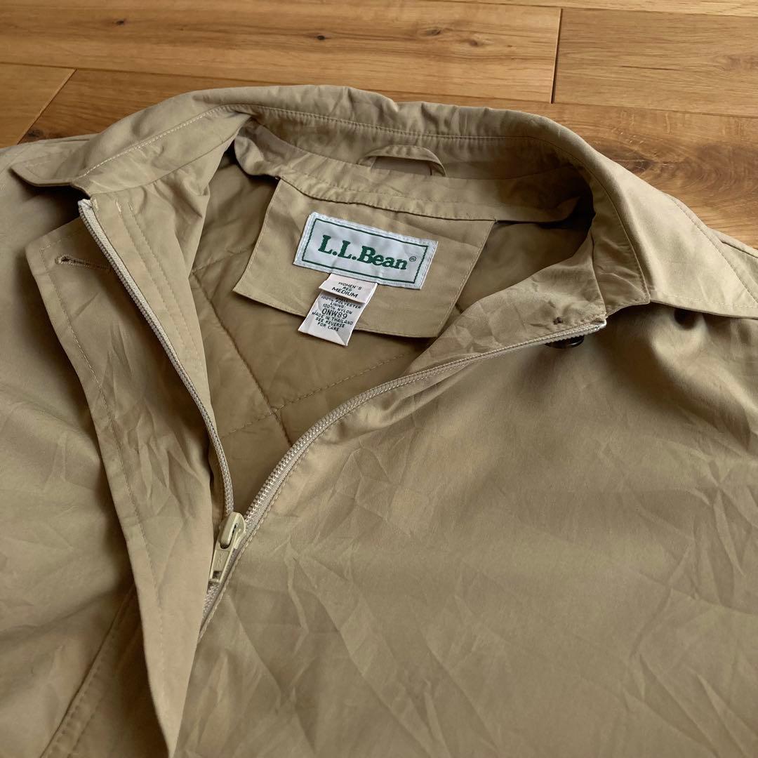 ビンテージ エルエルビーン キルティング ライナー付 ステンカラーコート