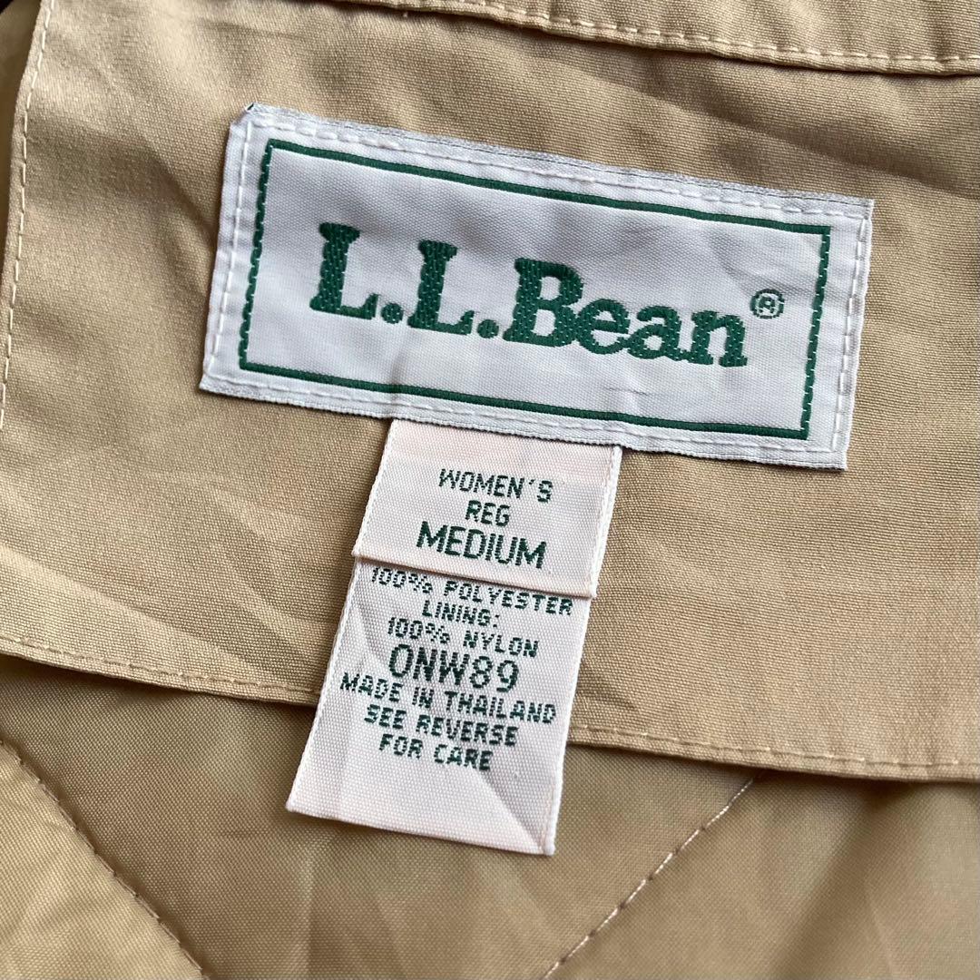 ビンテージ エルエルビーン キルティング ライナー付 ステンカラーコート