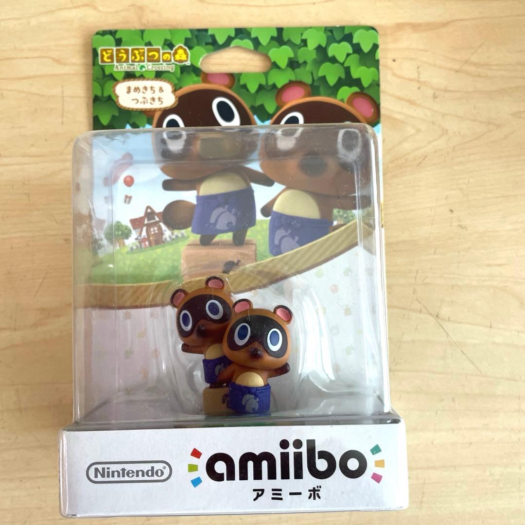 新品・未開封 amiibo まめきち & つぶきち (どうぶつの森シリーズ)