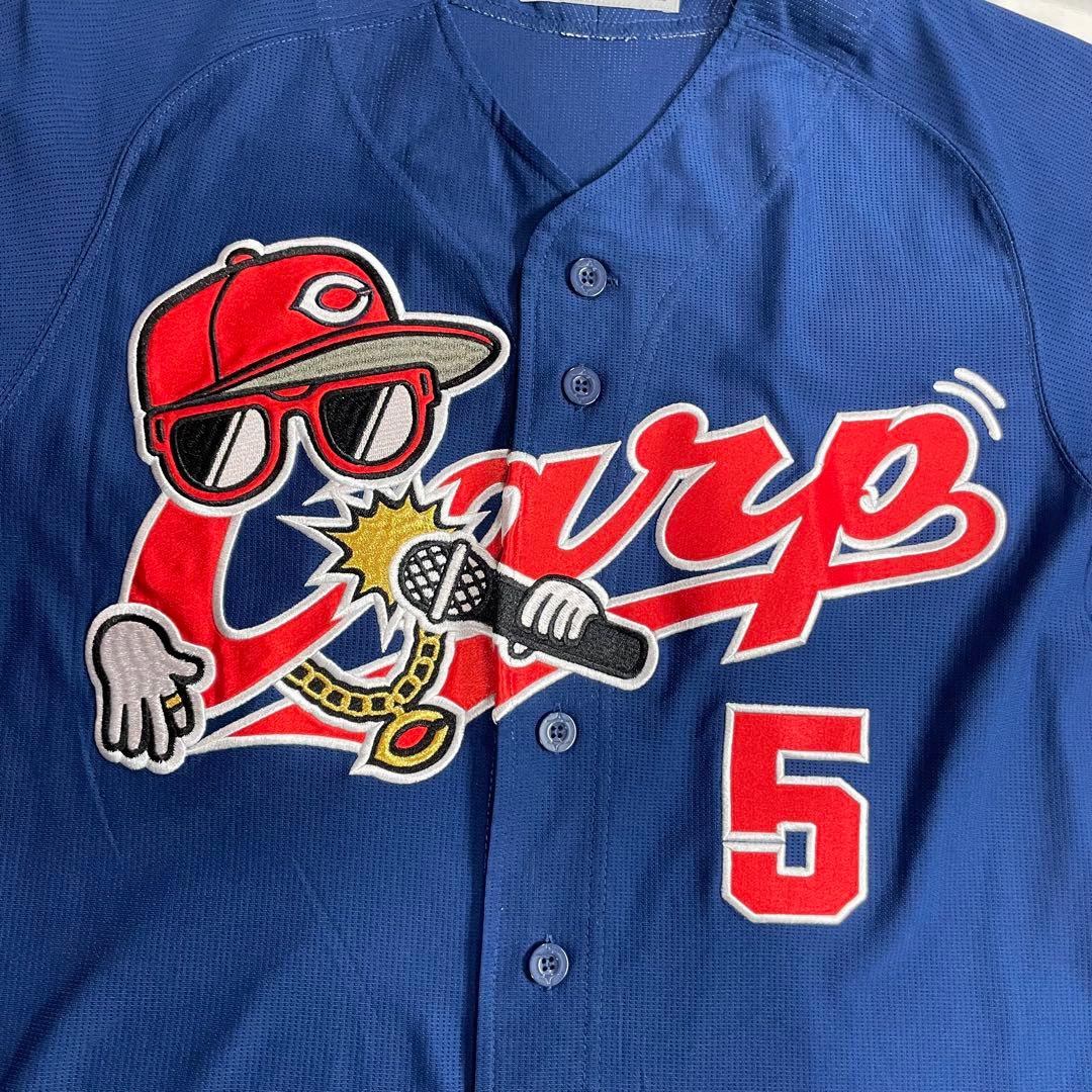 ◯広島東洋カープ ドッカンユニフォーム バリバリ Tシャツ 長野選手