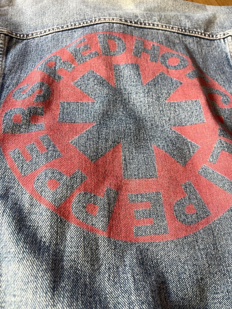 k*k様 90s リーバイス デニムジャケット XL レッチリ バンド