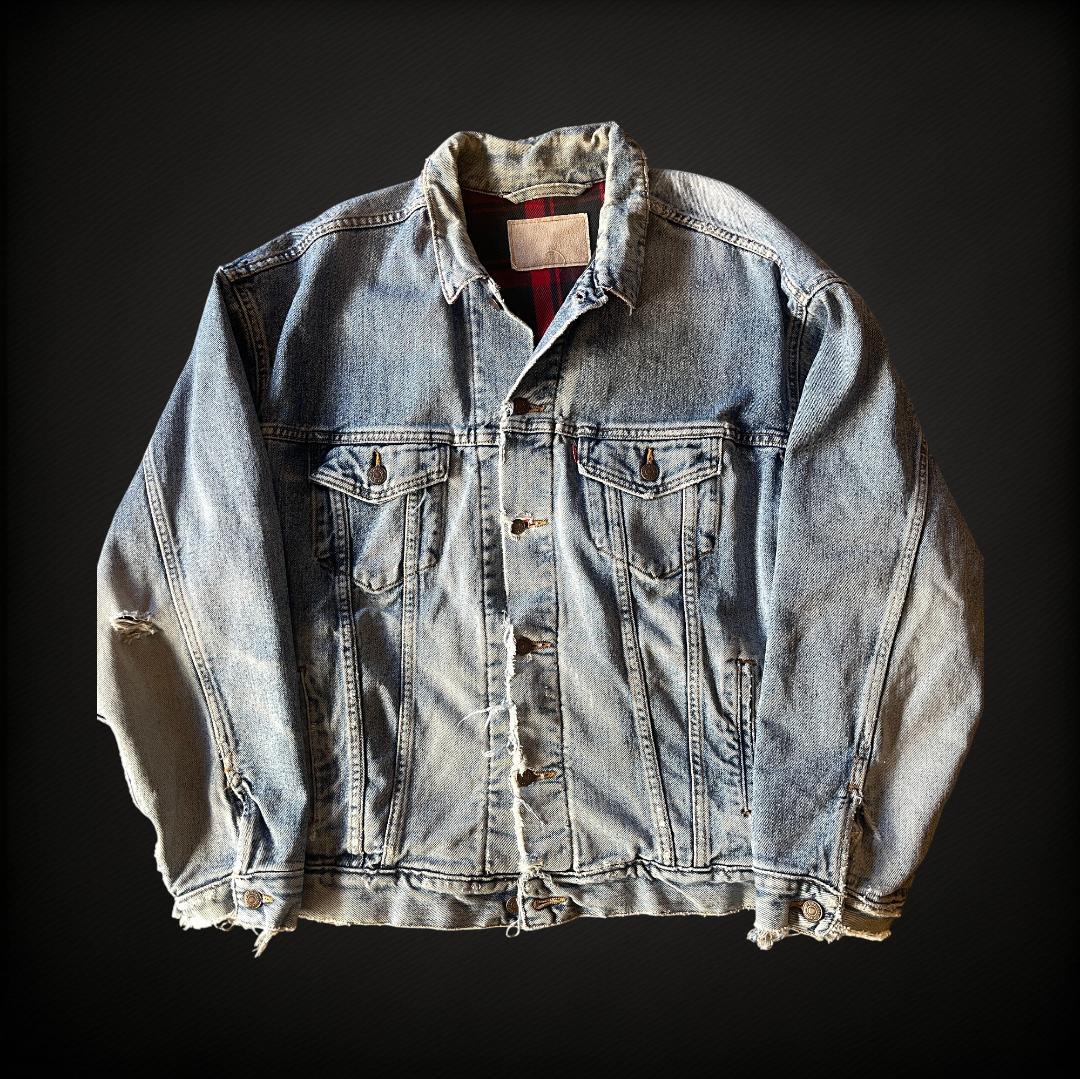 k*k様 90s リーバイス デニムジャケット XL レッチリ バンド