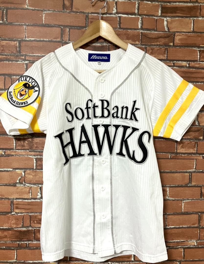 【24時間以内/匿名配送】ミズノ ホークス 秋山幸二 ハイクオリティユニ M