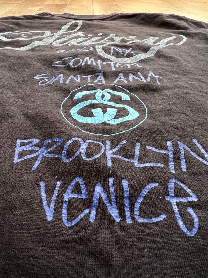 00's STUSSY ステューシー WORLD TOUR Tシャツ S