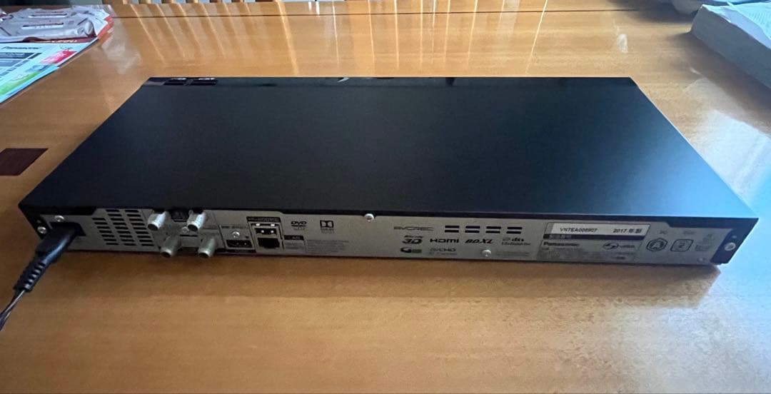 【美品】Panasonic DMR-BRS520 ブルーレイレコーダー